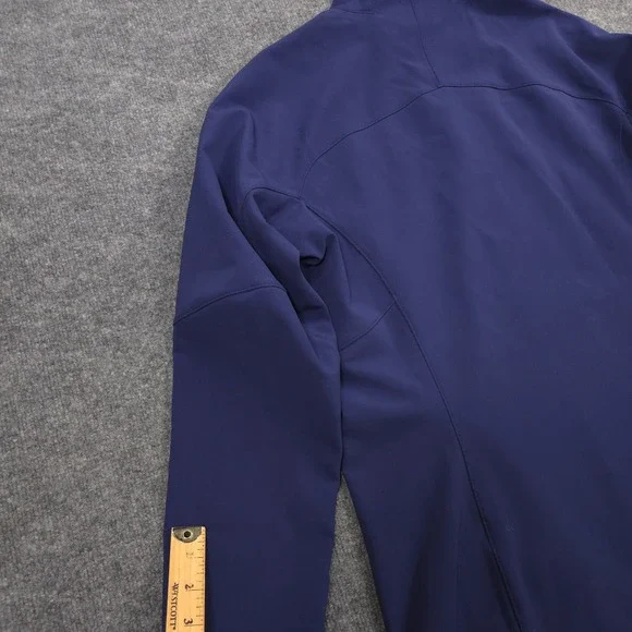 Patagonia Adze Jacket Womens XL Blue Wind Water Resistant Softshell Midweight - Picture 12 of 12